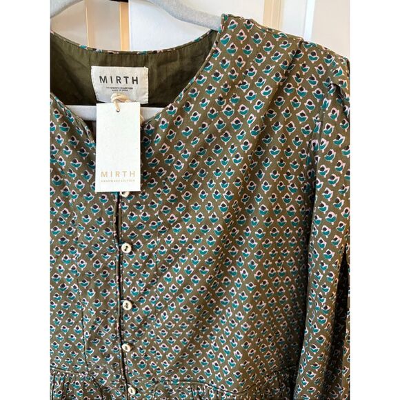 NWT MIRTH Anguilla dress in Ivy Tulip, Sm $315 - Picture 2 of 7